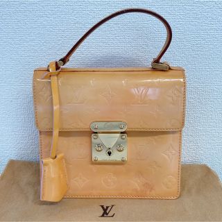 ルイヴィトン(LOUIS VUITTON)のヴィトン ヴェルニ スプリングストリート ハンドバッグ M91033 モノグラム(ハンドバッグ)