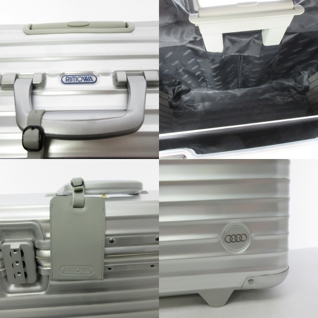 RIMOWA×Audi コラボ トパーズ パイロットトロリー スーツケース 2輪