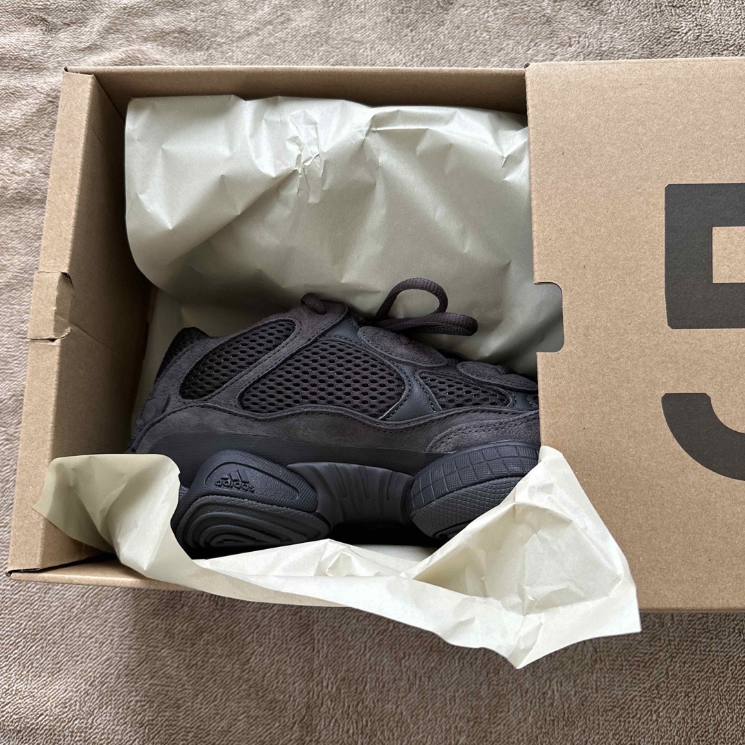 新品未使用 YEEZY 500 Utility Black 27cm