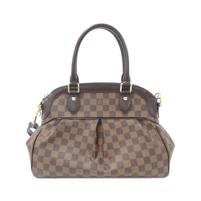 ルイヴィトン LOUIS VUITTON トレヴィPM N51997 ダミエ 2WAYバッグ ショルダーバッグ ダミエキャンバス エベヌ ブラウン約385cmショルダー最長