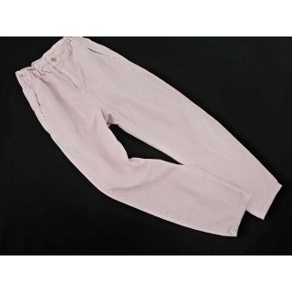 ザラ(ZARA)のZARA ザラ イージー テーパード デニムパンツ size34/ピンク ■■ レディース(デニム/ジーンズ)