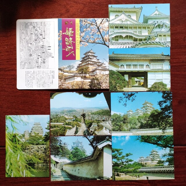 77 観光地絵はがき　姫路城 エンタメ/ホビーのコレクション(印刷物)の商品写真