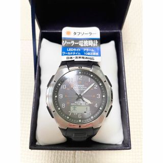 カシオ(CASIO)のカシオ ソーラー電波腕時計 WVA-620(腕時計(アナログ))