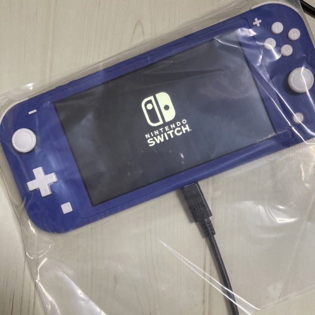 Nintendo Switch(ニンテンドースイッチ)の任天堂　Switch Lite ブルー　新品未使用 エンタメ/ホビーのゲームソフト/ゲーム機本体(携帯用ゲーム機本体)の商品写真