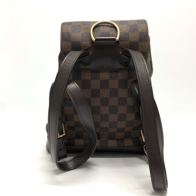 LOUIS VUITTON(ルイヴィトン)のルイヴィトン LOUIS VUITTON モンスリMM SPオーダー ダミエ バックパック カバン リュックサック ダミエキャンバス ブラウン レディースのバッグ(リュック/バックパック)の商品写真