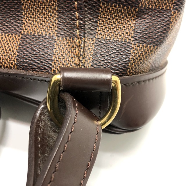 LOUIS VUITTON(ルイヴィトン)のルイヴィトン LOUIS VUITTON モンスリMM SPオーダー ダミエ バックパック カバン リュックサック ダミエキャンバス ブラウン レディースのバッグ(リュック/バックパック)の商品写真