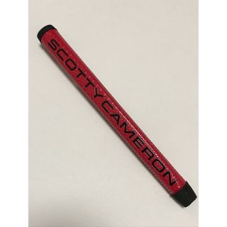 スコッティキャメロン(Scotty Cameron)のスコッティ キャメロン マタドール MID-LARGE レッド パターグリップ(その他)