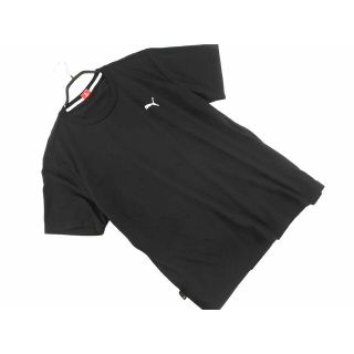 プーマ(PUMA)のPUMA プーマ ロゴ Tシャツ size0/黒 ■◆ メンズ(Tシャツ/カットソー(半袖/袖なし))