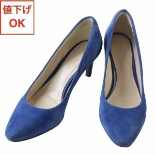 コールハーン(Cole Haan)の07【美品】コールハーン パンプス 7 B 24.0 スエード グランド.OS(ハイヒール/パンプス)