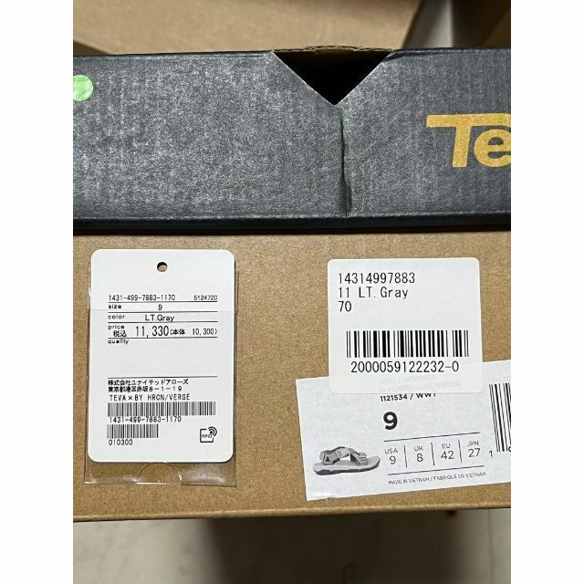 Teva(テバ)の新品9/27cm B&Yアローズ別注 TEVAテバ ハリケーン バージ サンダル メンズの靴/シューズ(サンダル)の商品写真