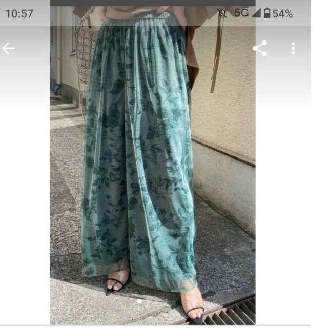 カジュアルパンツBENNETT SHEER PANTS