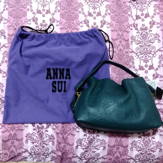 【新品・タグ付き】ANNA SUI　レザーバッグ