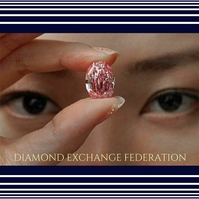 0.204 ct FANCY LIGHT PURPLE PINK ダイヤモンド レディースのアクセサリー(リング(指輪))の商品写真
