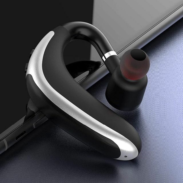 耳掛け ワイヤレスイヤホン k 片耳 Bluetooth ハンズフリー スマホ/家電/カメラのオーディオ機器(ヘッドフォン/イヤフォン)の商品写真