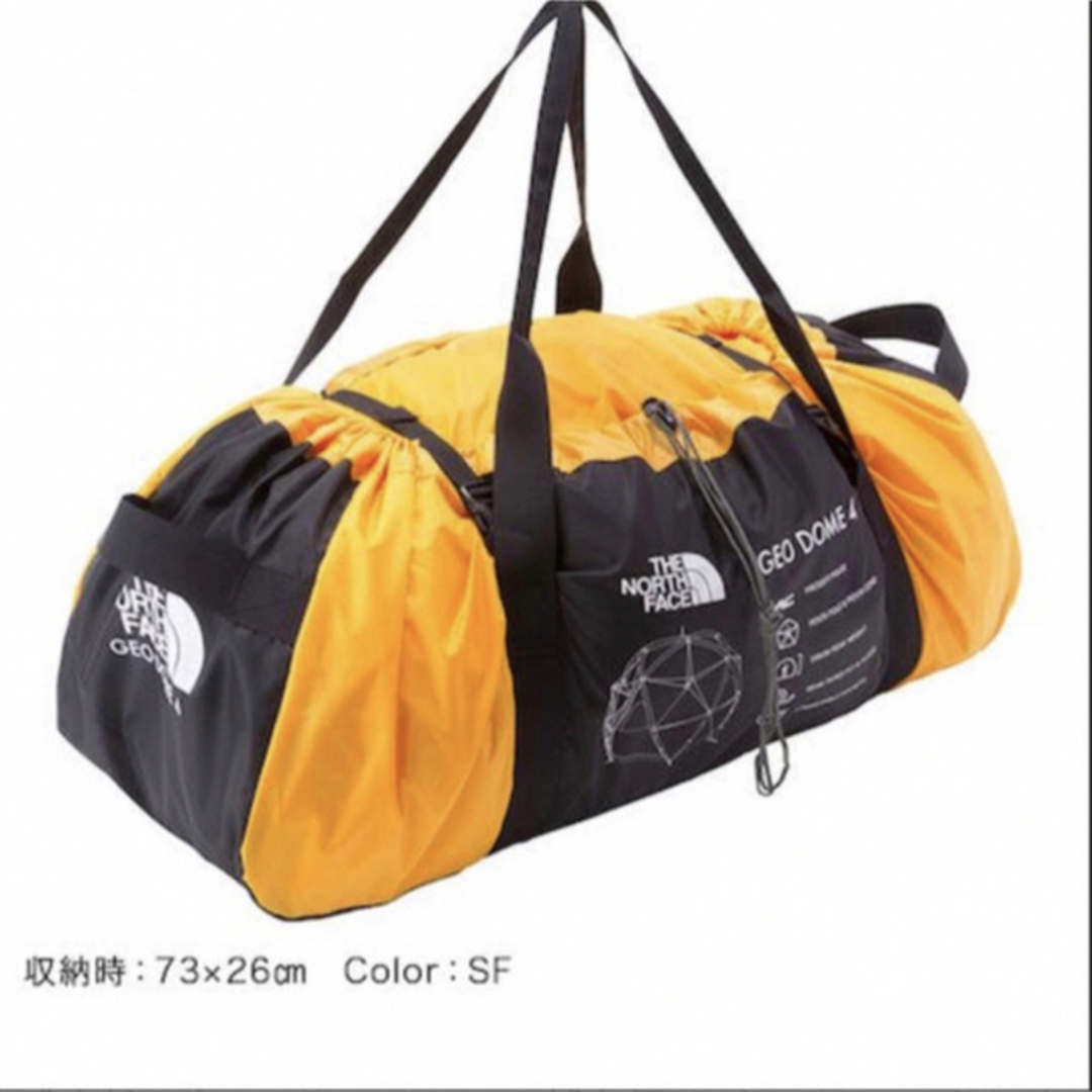 THE NORTH FACE(ザノースフェイス)のTHE NORTH FACE ノースフェイス Geodome4 ジオドーム4 スポーツ/アウトドアのアウトドア(テント/タープ)の商品写真