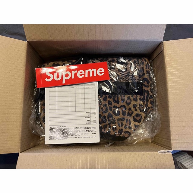 20fw aw Supreme Zip Tote Bag レオパードバック 新品 - sorbillomenu.com