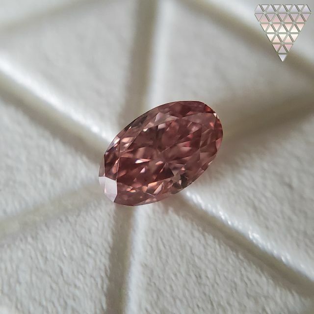 0.084 ct FANCY DEEP PINK 天然 ダイヤモンド天然