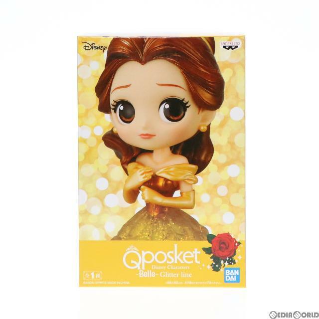 ベル Q posket Disney Characters -Belle- Glitter line 美女と野獣 フィギュア プライズ(82581)  バンプレスト