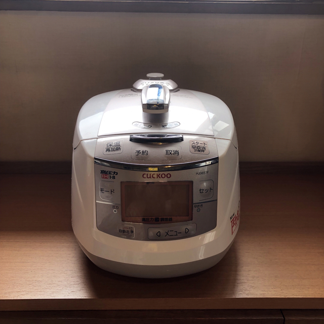 高圧力炊飯調理器 cuckoo NEW 圧力名人 6合炊き-