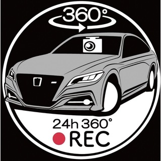 どんな車も作成可 クラウン 300系　アスリート　ドライブレコーダー　ステッカー(車外アクセサリ)