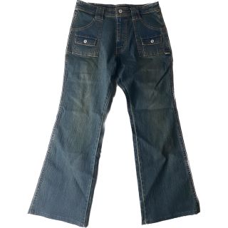 バレンシアガ(Balenciaga)の00's dead stock flare denim pants(デニム/ジーンズ)