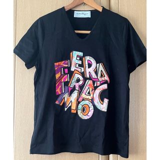 サルヴァトーレフェラガモ(Salvatore Ferragamo)のフェラガモ　ロゴTシャツ(Tシャツ(半袖/袖なし))