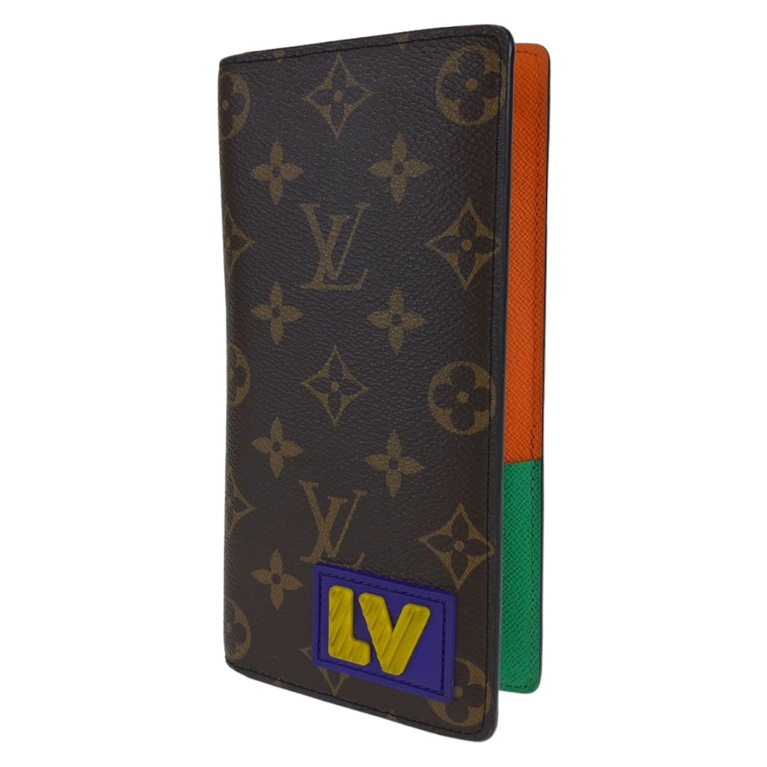 LOUIS VUITTON ルイヴィトン　マルチカラー　二つ折り財布