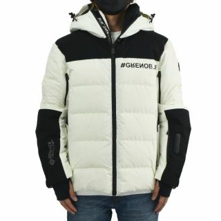 モンクレール(MONCLER)の【WHITE】モンクレール ダウンジャケット(ダウンジャケット)