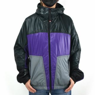 モンクレール(MONCLER)の【BLACK/PURPLE】モンクレール ダウンジャケット (ダウンジャケット)