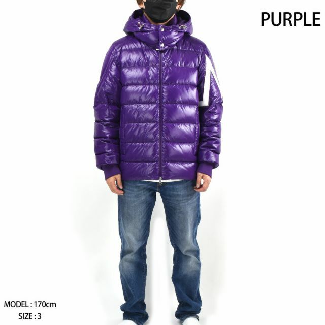 MONCLER(モンクレール)の【PURPLE】モンクレール ダウンジャケット メンズ メンズのジャケット/アウター(ダウンジャケット)の商品写真