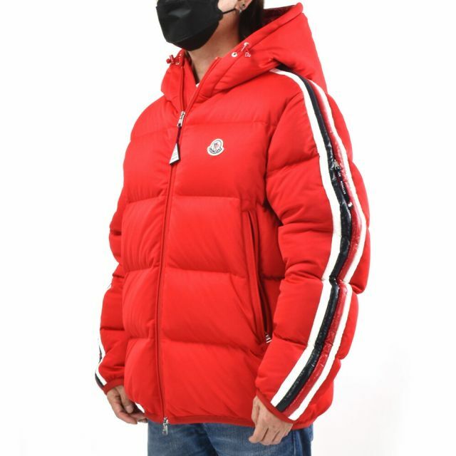 MONCLER - 【RED】モンクレール ダウンジャケット メンズの通販 MONCLER - 【RED】モンクレール ダウンジャケット メンズの通販