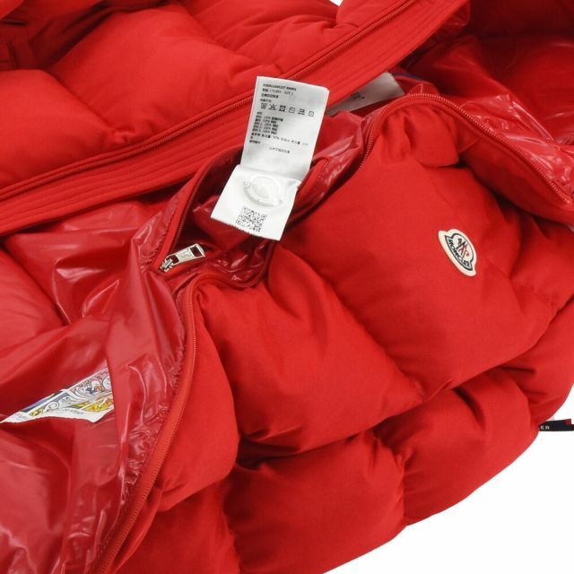 MONCLER - 【RED】モンクレール ダウンジャケット メンズの通販 MONCLER - 【RED】モンクレール ダウンジャケット メンズの通販