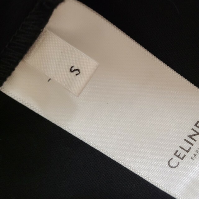 celine(セリーヌ)のCELINE 　Tシャツ / コットンジャージー　ブラック レディースのトップス(Tシャツ(半袖/袖なし))の商品写真