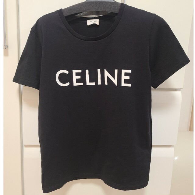 celine(セリーヌ)のCELINE 　Tシャツ / コットンジャージー　ブラック レディースのトップス(Tシャツ(半袖/袖なし))の商品写真