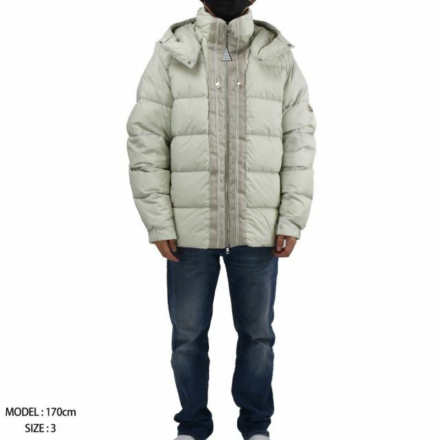 グッチ 22AW 715535 Z8A52 GGキャンバスグースダウンジャケット メンズ 48