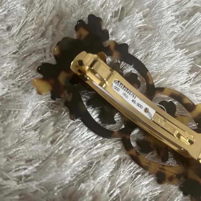 巾着付き!ALEXANDRE DE PARIS バレッタ-