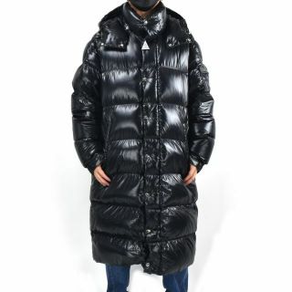 モンクレール(MONCLER)の【BLACK】モンクレール ダウンコート メンズ(ダウンジャケット)