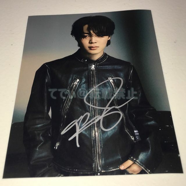 JIMIN(BTS) 直筆サイン「FACE」スチール写真