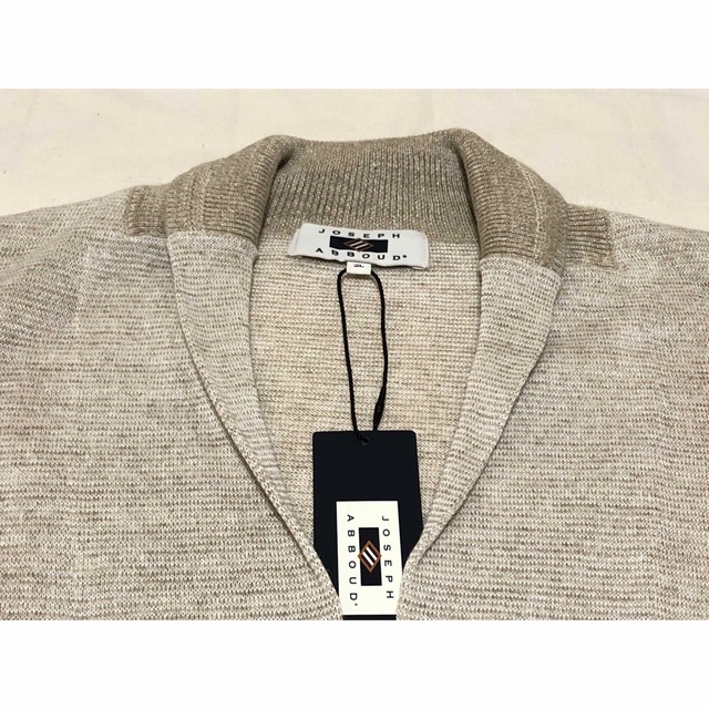 M420新品JOSEPH ABBOUDリネンコットンニット2L¥30800