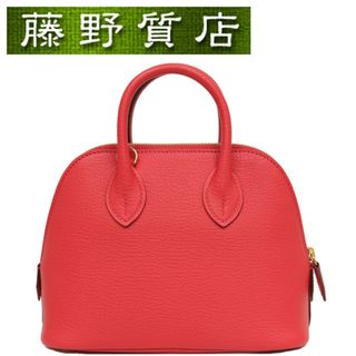 エルメス(Hermes)の(未使用展示品)エルメス HERMES ミニボリード 1923 ショルダーバッグ ブーゲンビリア シェーブル C刻印 2018年 8207(ショルダーバッグ)