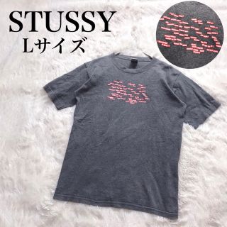 ステューシー(STUSSY)の美品 STUSSY ステューシー ボックスロゴ カットソー Tシャツ 半袖 (Tシャツ(半袖/袖なし))