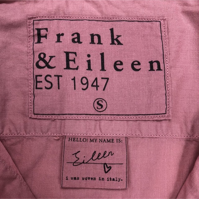 Frank&Eileen(フランクアンドアイリーン)の★Frank&Eileen★美品★EILEEN コットンオーバーサイズシャツ レディースのトップス(シャツ/ブラウス(長袖/七分))の商品写真