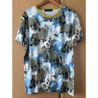 エトロ(ETRO)のエトロ　シマウマ柄　Tシャツ(Tシャツ/カットソー(半袖/袖なし))