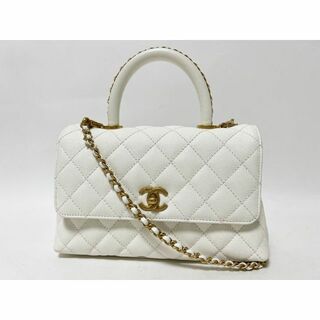 シャネル(CHANEL)のシャネル ココハンドルXS ハンドバッグ ショルダーバッグ グレインドカーフ(ハンドバッグ)