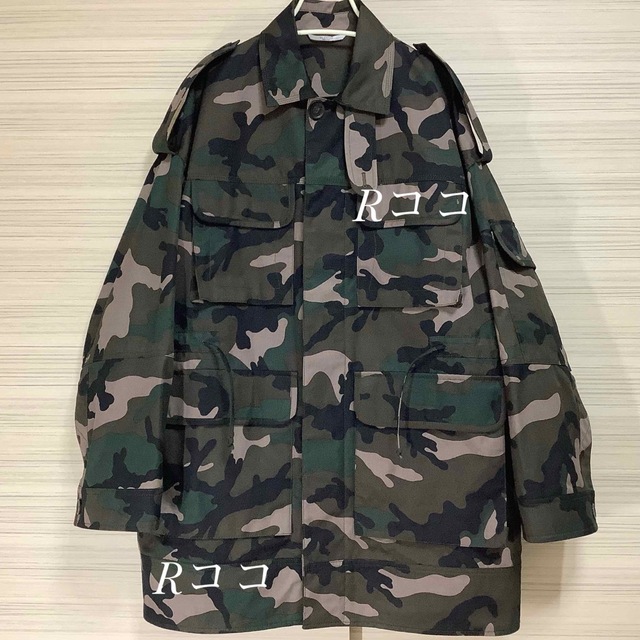 VALENTINO 】ヴァレンティノ ☆ カモフラ・メンズコート ☆1回着用