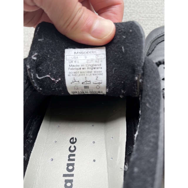New Balance(ニューバランス)のnew balance 1500BK 27cm メンズの靴/シューズ(スニーカー)の商品写真
