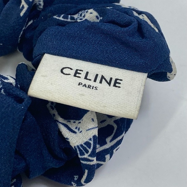 celine - セリーヌ CELINE サルキー ロゴ ヘアアクセサリー ヘアゴム