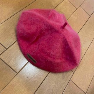 トミーガール(tommy girl)のTommy girl ベレー帽　ピンク　（16）(ハンチング/ベレー帽)