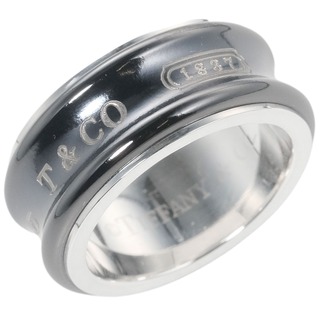 ティファニー(Tiffany & Co.)の【TIFFANY&Co.】ティファニー 1837 シルバー925×チタン 9号 レディース リング・指輪(リング(指輪))