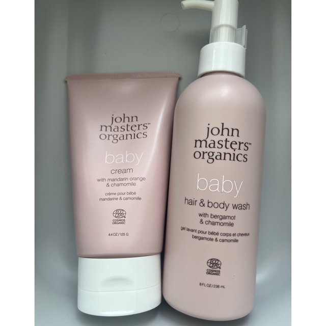 John Masters Organics(ジョンマスターオーガニック)のジョンマスター🩵badyに キッズ/ベビー/マタニティの洗浄/衛生用品(ベビーローション)の商品写真